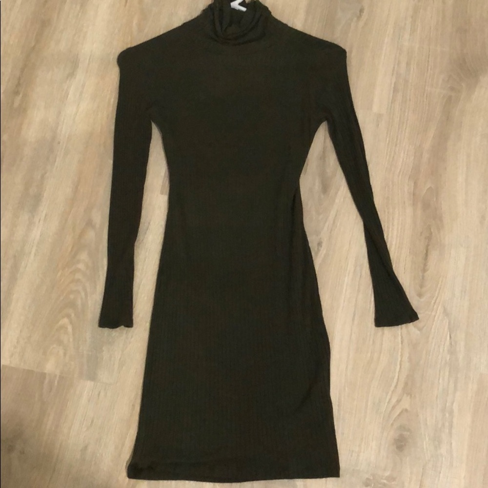 Lulus cut out back sweater dress